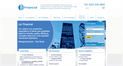 Desktop Screenshot of cerfinancial.co.uk